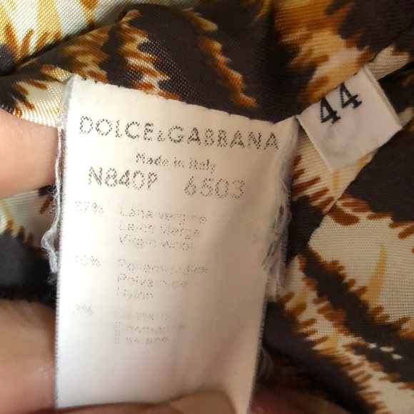 DOLCE & GABBANA Black Blazer - Picture 5 of 14